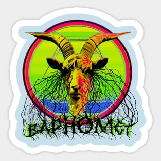 Baphomet 3 Sticker